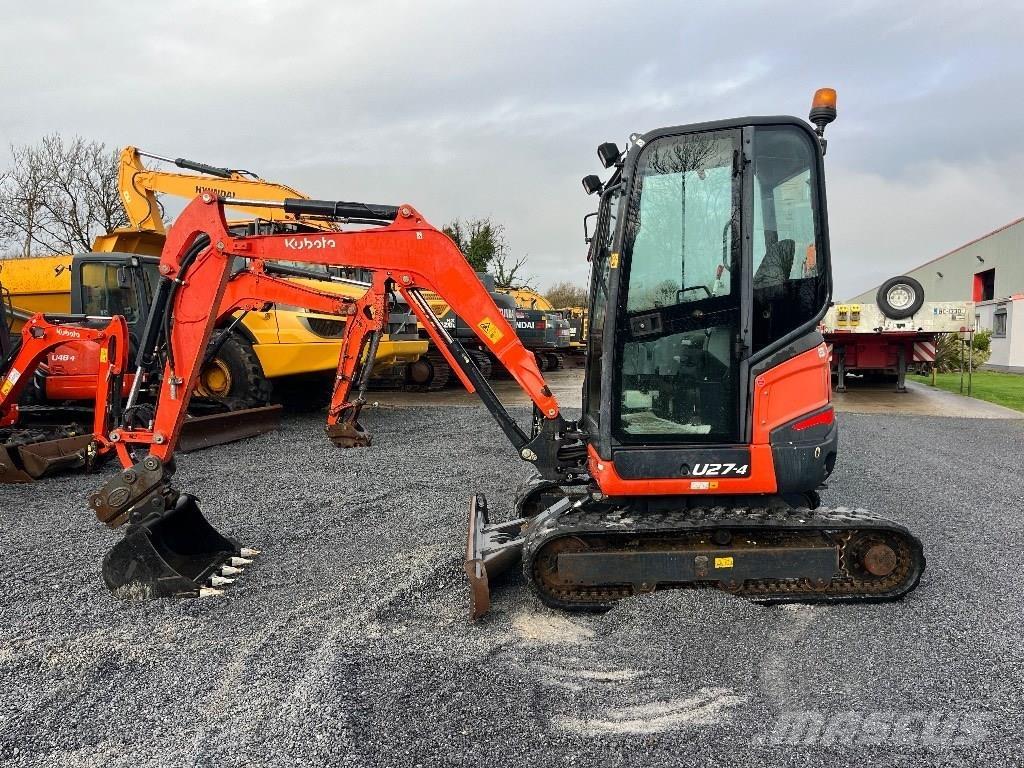 Kubota U 27-4 Mini ekskavatoriai < 7 t