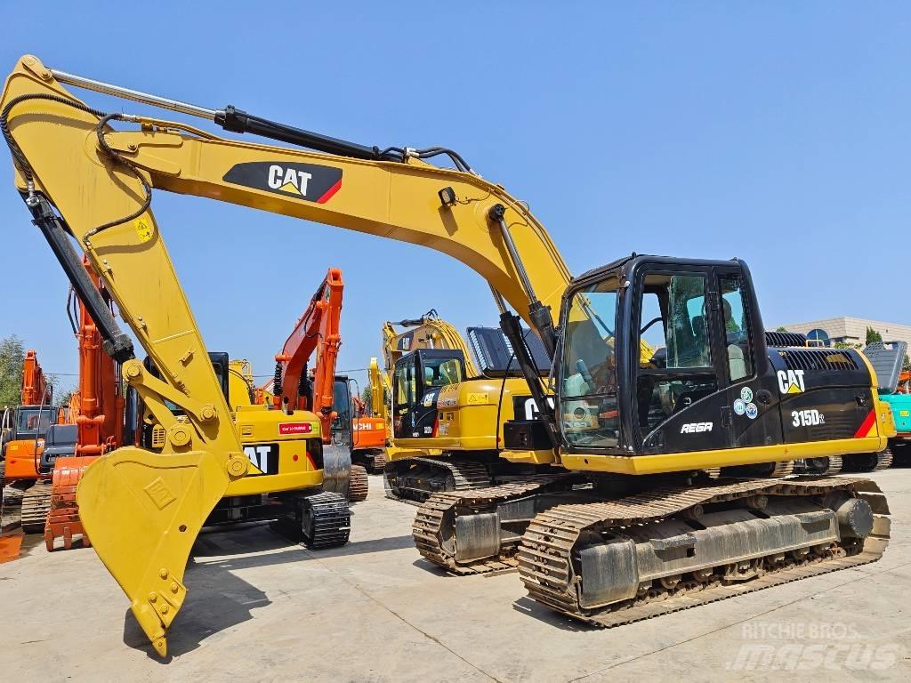 CAT 315 D Vikšriniai ekskavatoriai