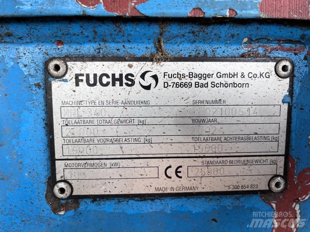 Fuchs MHL 340 Atliekų / pramoniniai krautuvai
