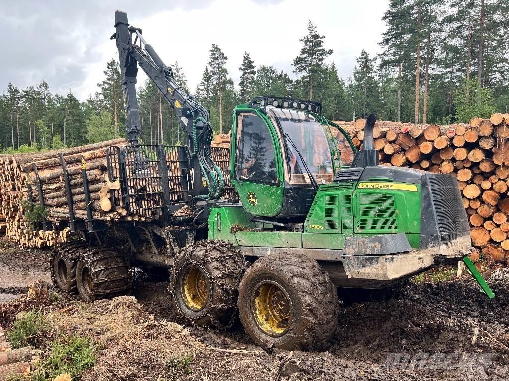 John Deere 1510 G Naudoti miškovežiai (Forvarderiai)