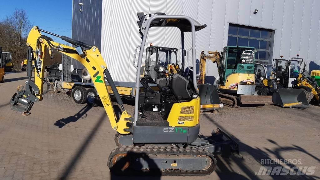 Wacker Neuson EZ17e Vikšriniai ekskavatoriai