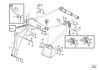 Volvo - Bolt - 15631339 Sijos ir savivarčiai