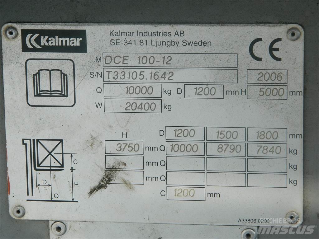Kalmar DCE100 12 Dyzeliniai krautuvai