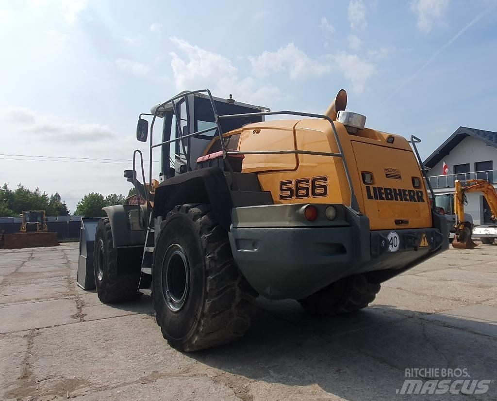 Liebherr L 566 Naudoti ratiniai krautuvai