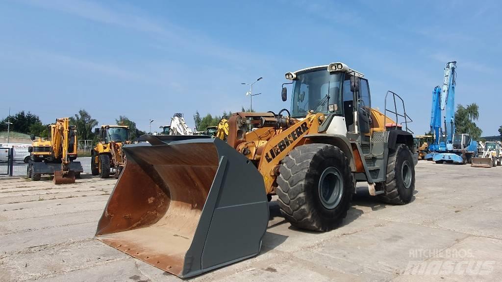 Liebherr L 566 Naudoti ratiniai krautuvai