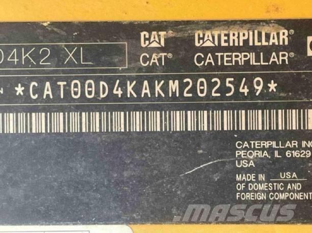 CAT D 4 K 2 XL Vikšriniai buldozeriai