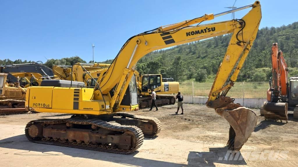 Komatsu PC 210 LC-6 Vikšriniai ekskavatoriai