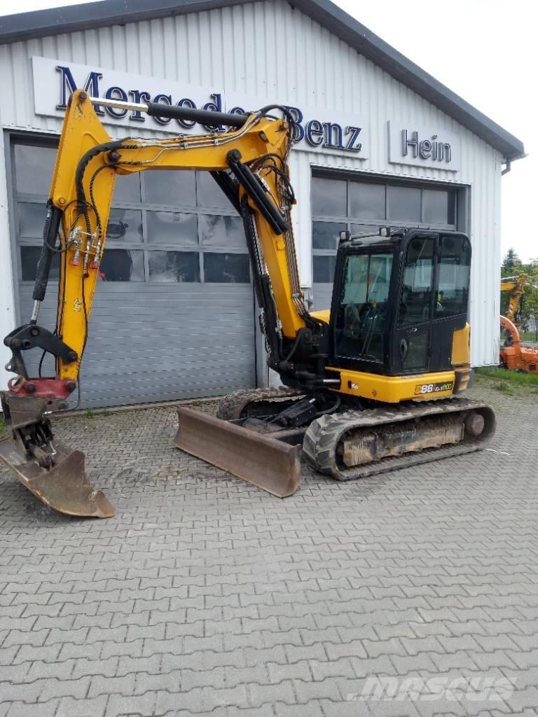 JCB 86C-1 Eco TAB Vidutinės galios ekskavatoriai 7-12 t