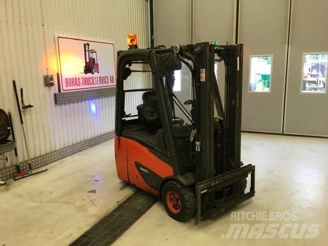 Linde E 14-02 Elektriniai šakiniai krautuvai