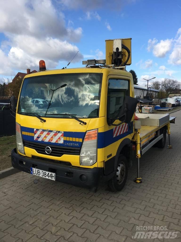 Nissan Cabstar Ant vilkikų montuojamos kėlimo platformos
