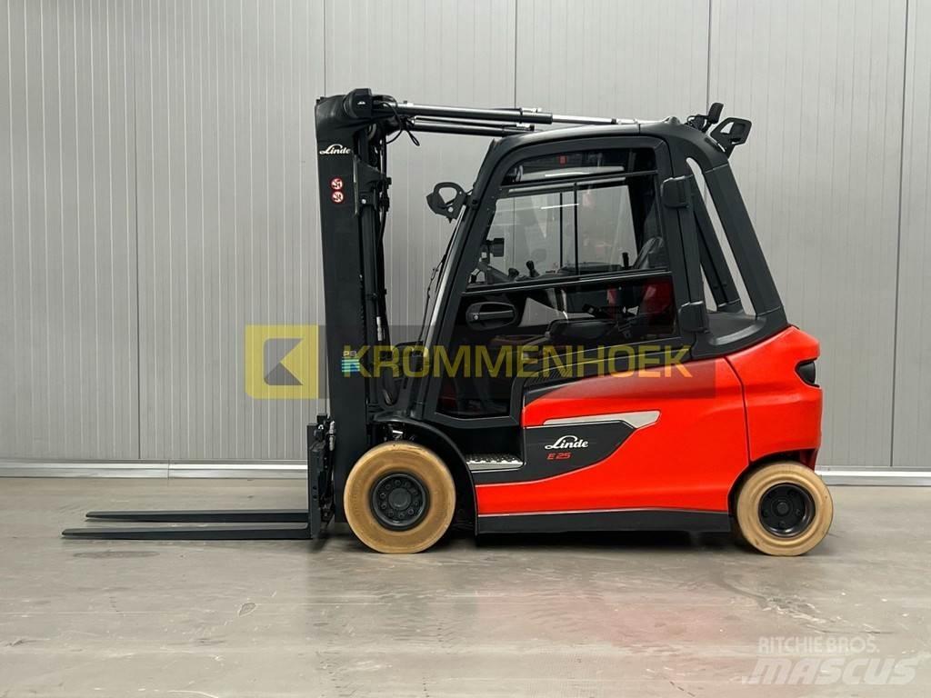 Linde E 25 L Elektriniai šakiniai krautuvai