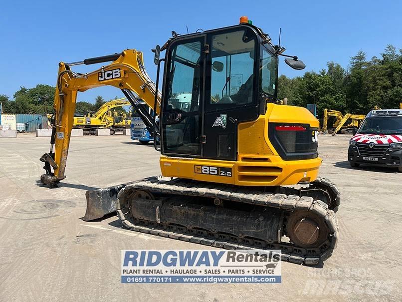 JCB 85 Z-2 Vidutinės galios ekskavatoriai 7-12 t