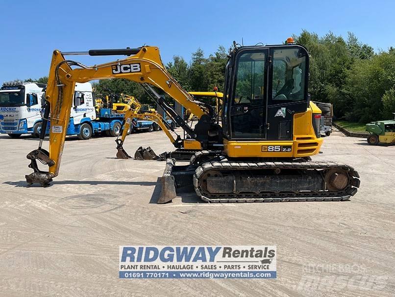 JCB 85 Z-2 Vidutinės galios ekskavatoriai 7-12 t
