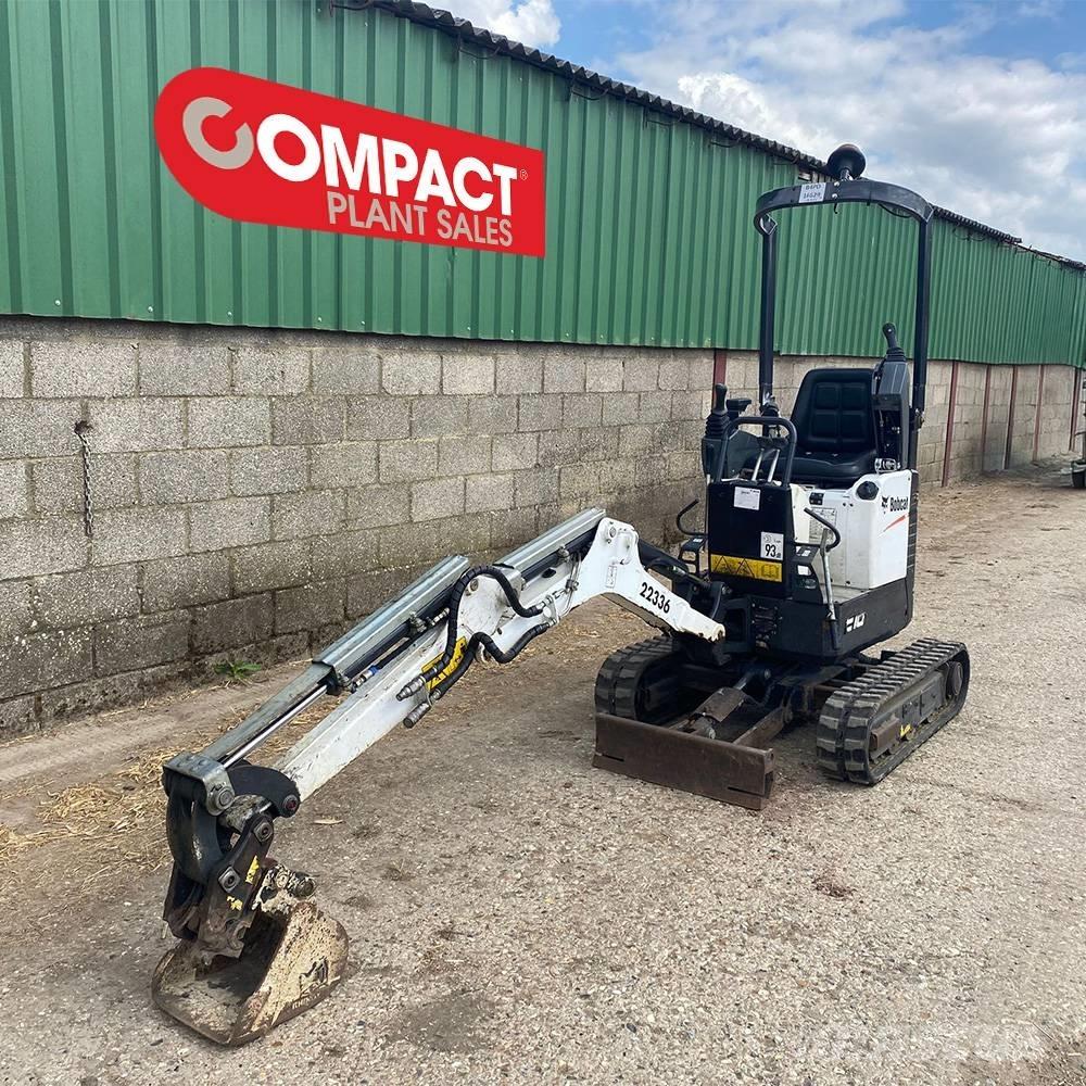 Bobcat E 10z Mini ekskavatoriai < 7 t