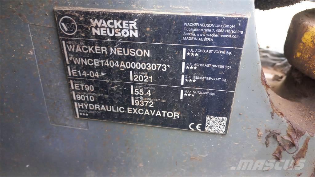 Wacker Neuson ET90 Vikšriniai ekskavatoriai