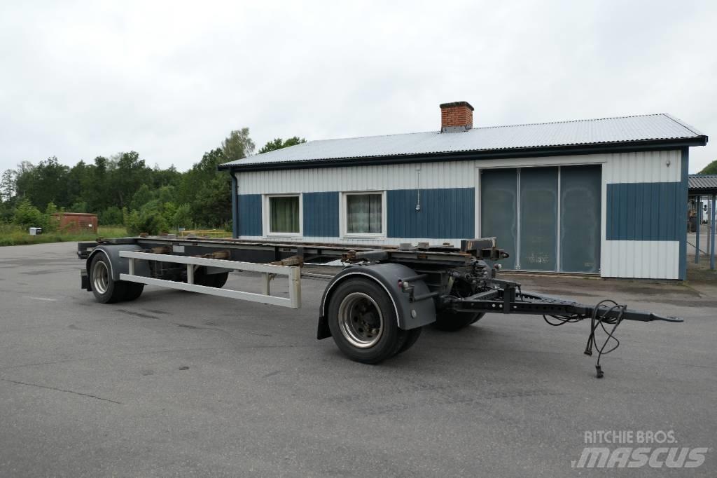  Trailerbygg KT 20 Konteinerių priekabos