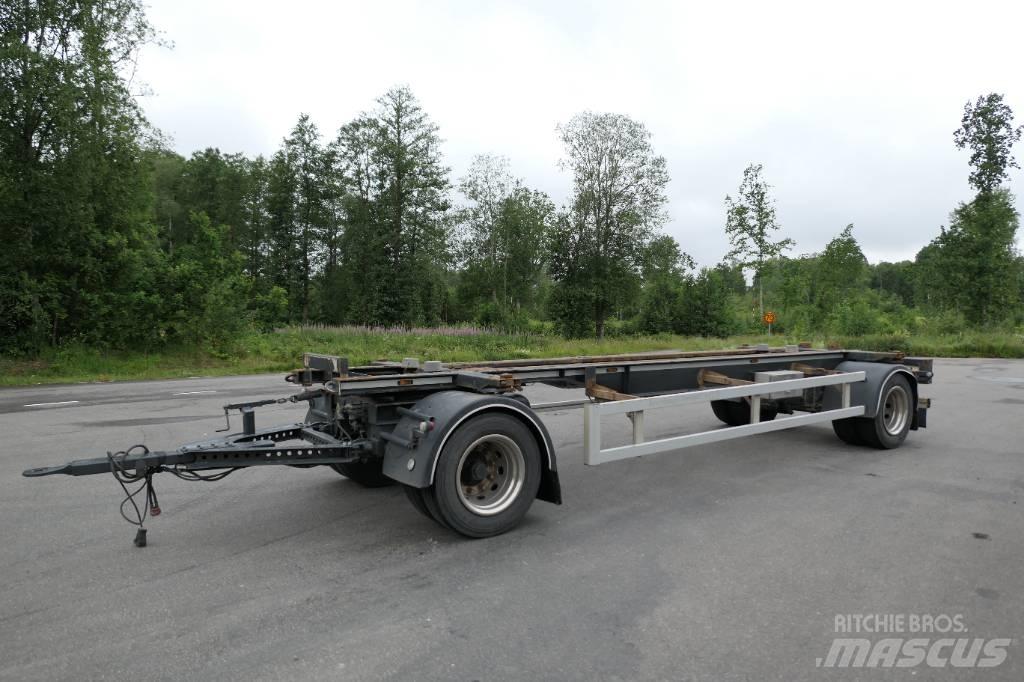  Trailerbygg KT 20 Konteinerių priekabos