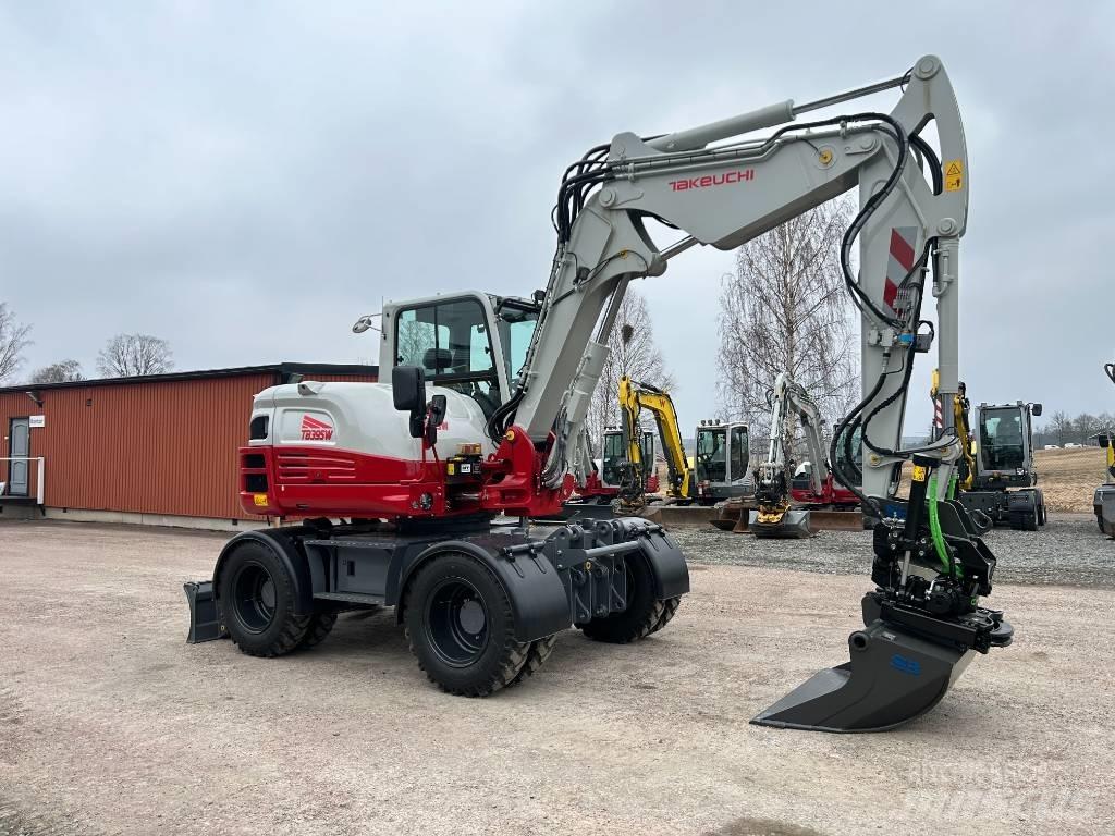 Takeuchi TB395W Ratiniai ekskavatoriai