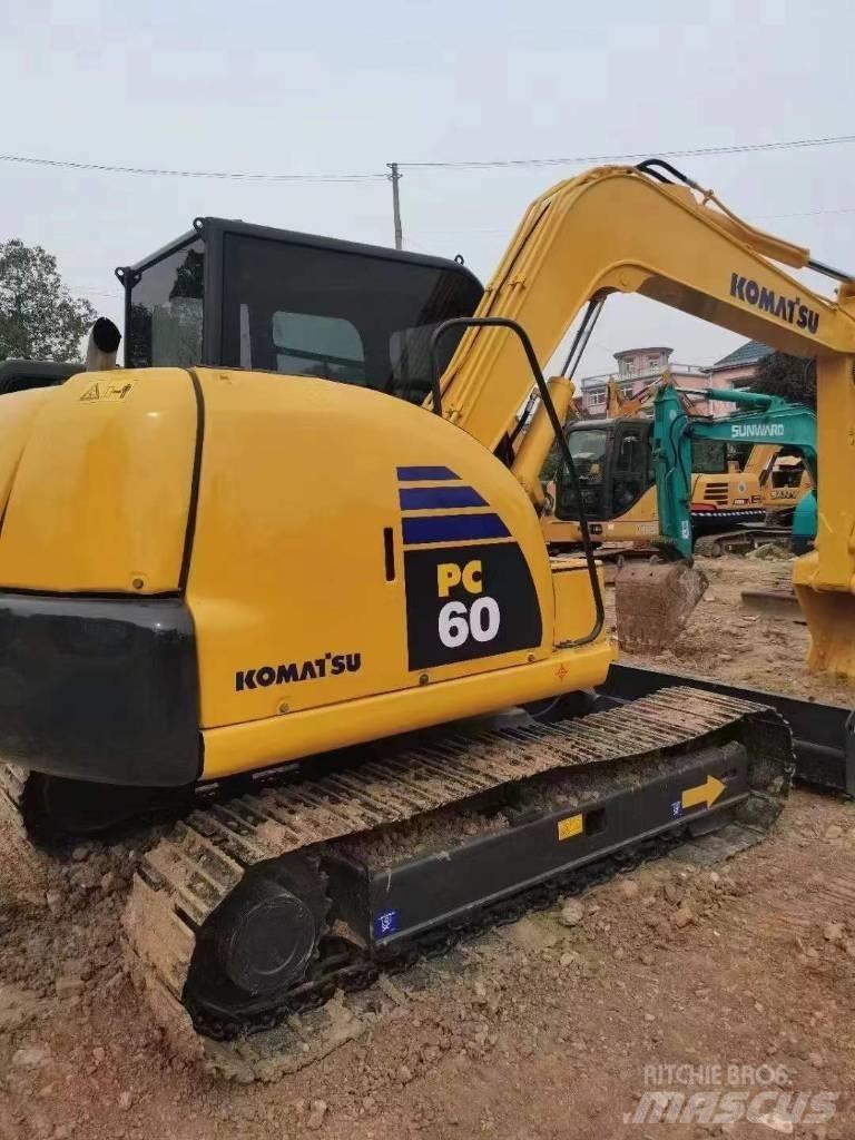 Komatsu PC70 Vikšriniai ekskavatoriai