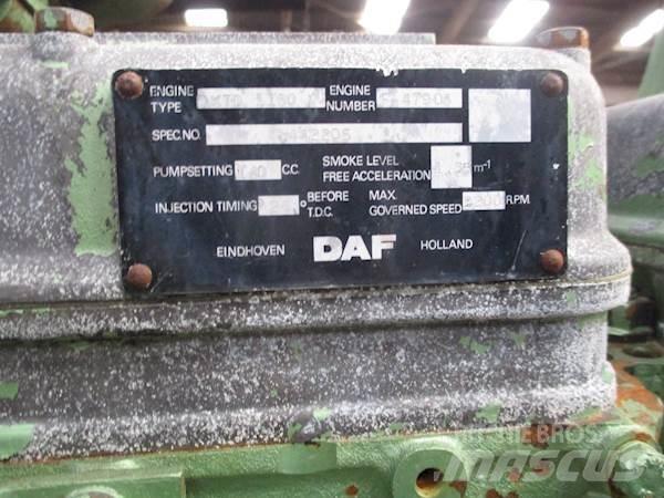 DAF 615 (DF615) Varikliai