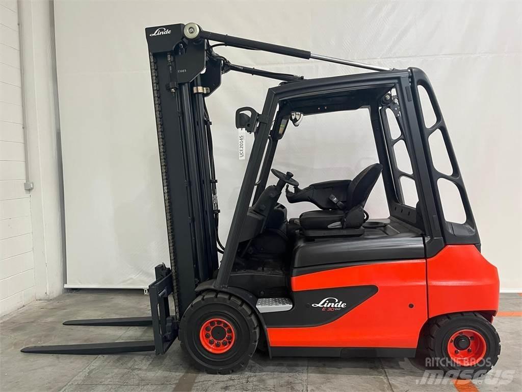 Linde E30-01 Elektriniai šakiniai krautuvai