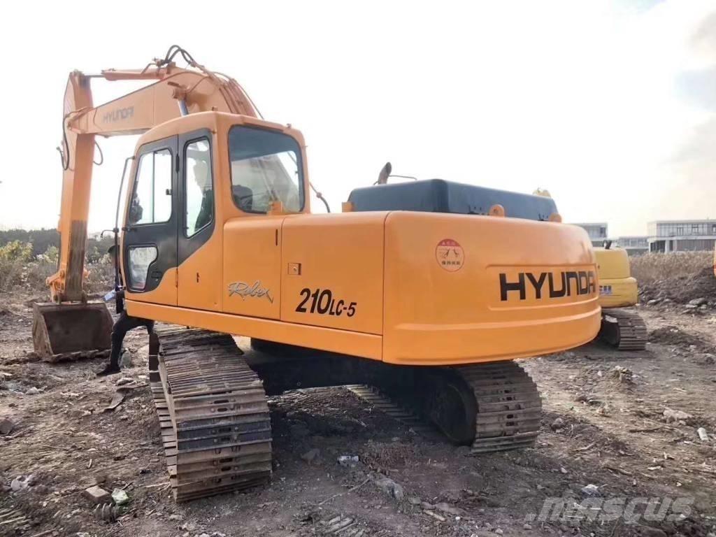 Hyundai 210-5 Vikšriniai ekskavatoriai