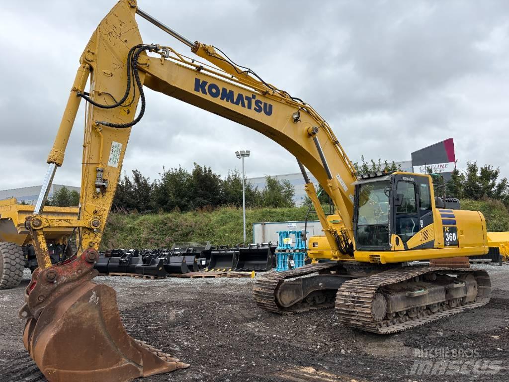 Komatsu PC360LC-10 Vikšriniai ekskavatoriai