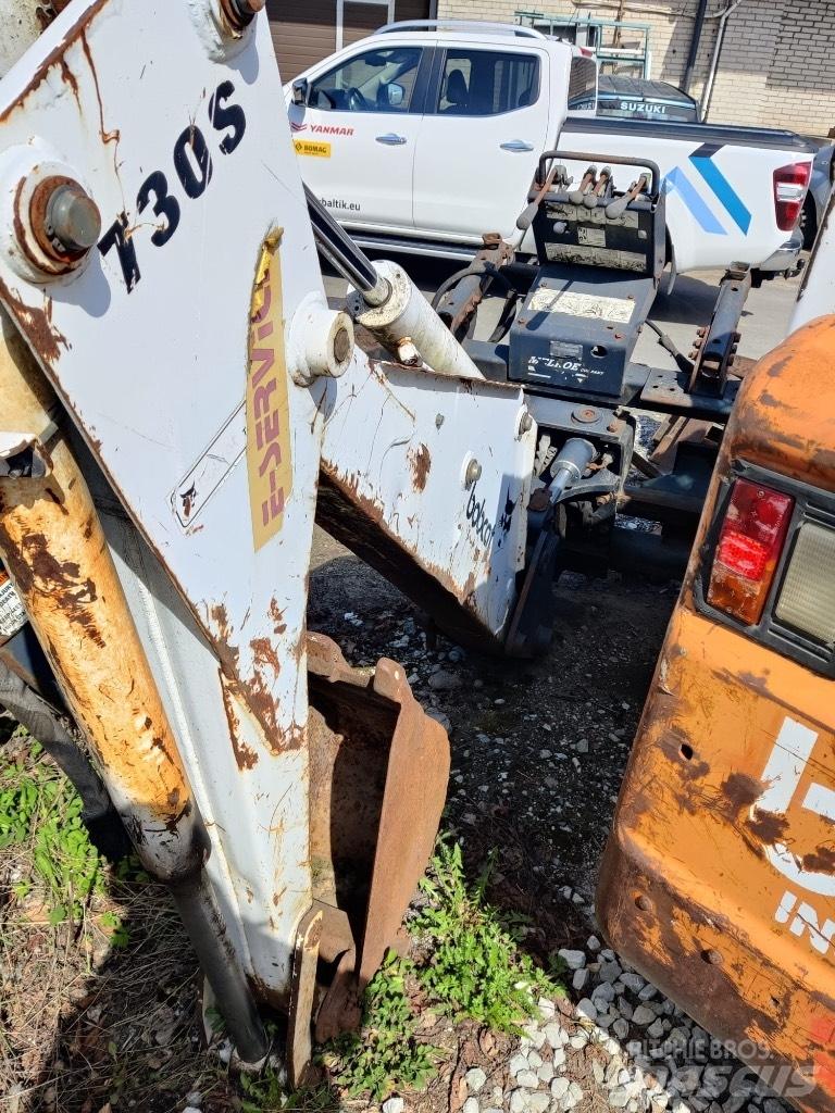 Bobcat S750 Tranšėjų kasimo technika
