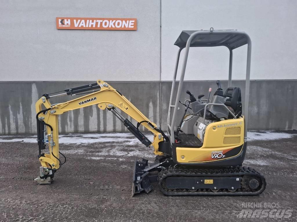 Yanmar Vio 17 Mini ekskavatoriai < 7 t