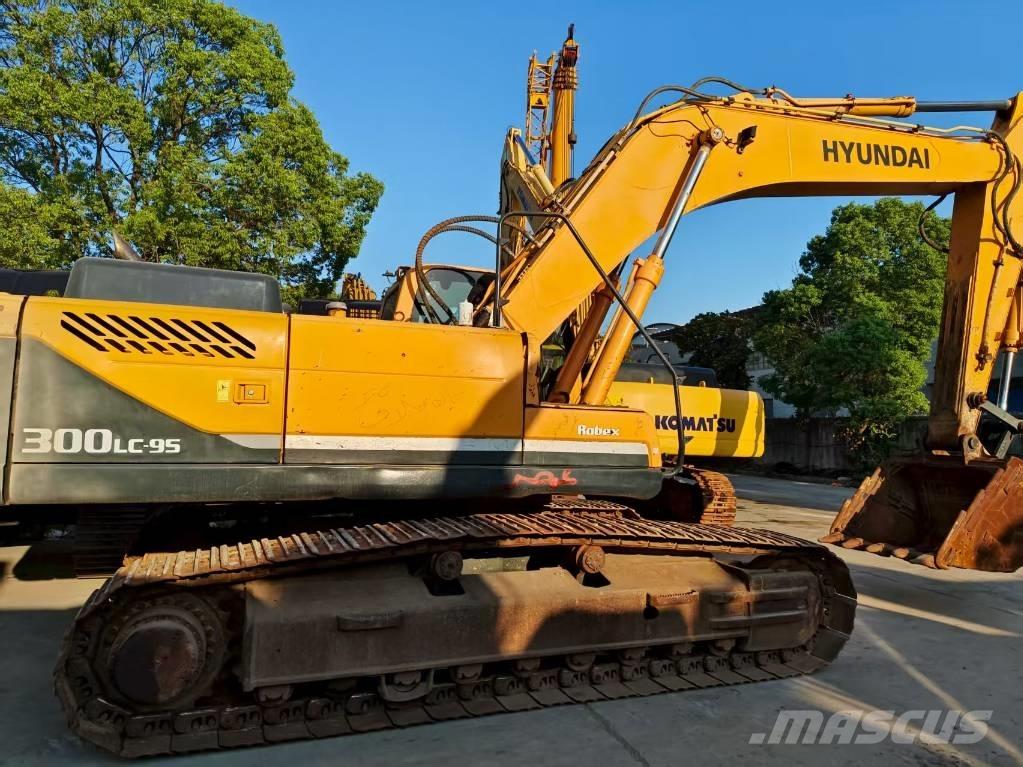 Hyundai R300LC-9S Vikšriniai ekskavatoriai