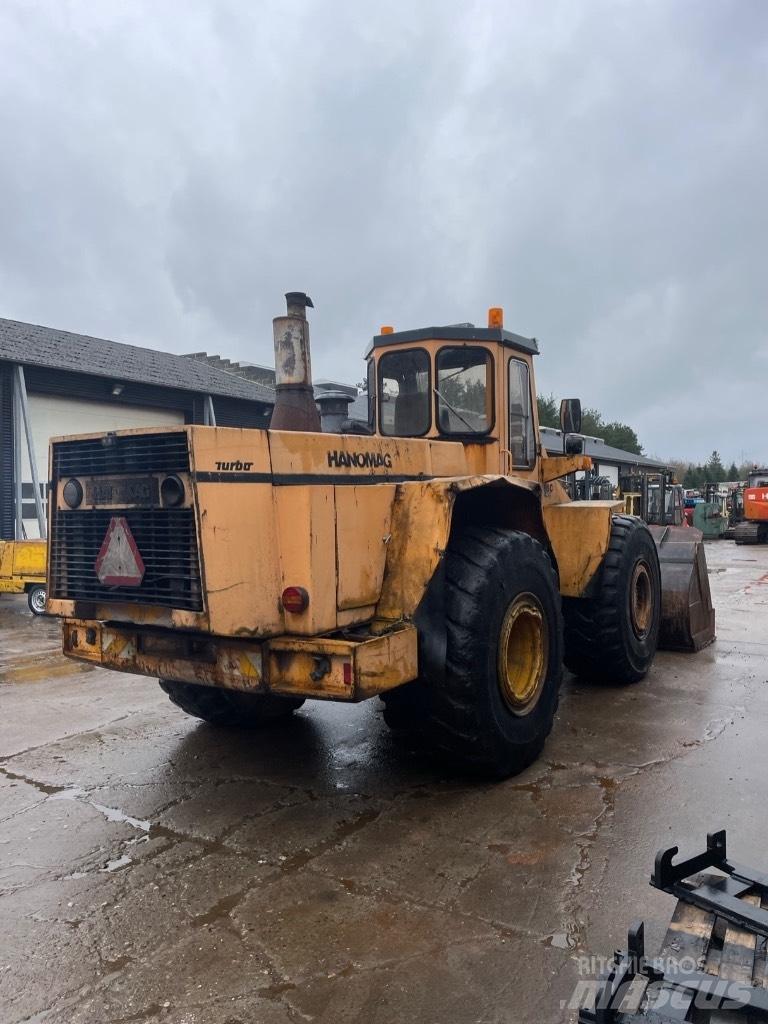 Hanomag 66c Naudoti ratiniai krautuvai