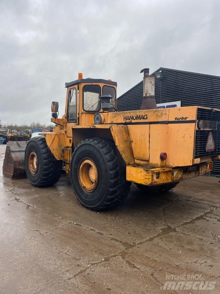 Hanomag 66c Naudoti ratiniai krautuvai