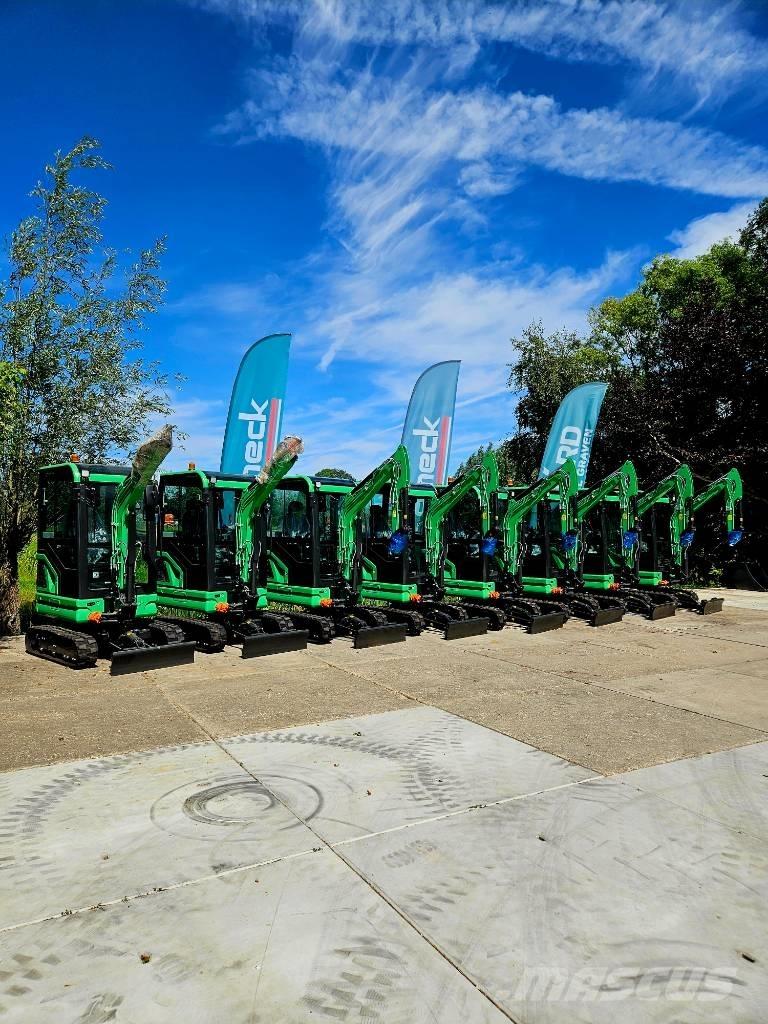 Aameck F22e Mini ekskavatoriai < 7 t