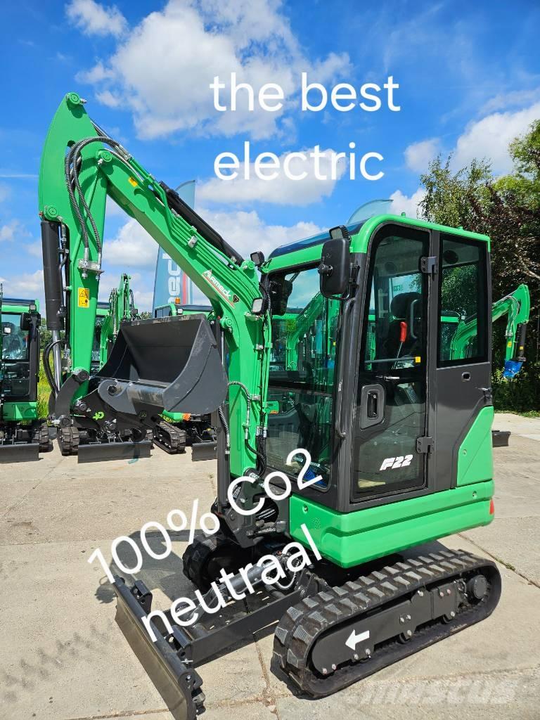 Aameck F22e Mini ekskavatoriai < 7 t