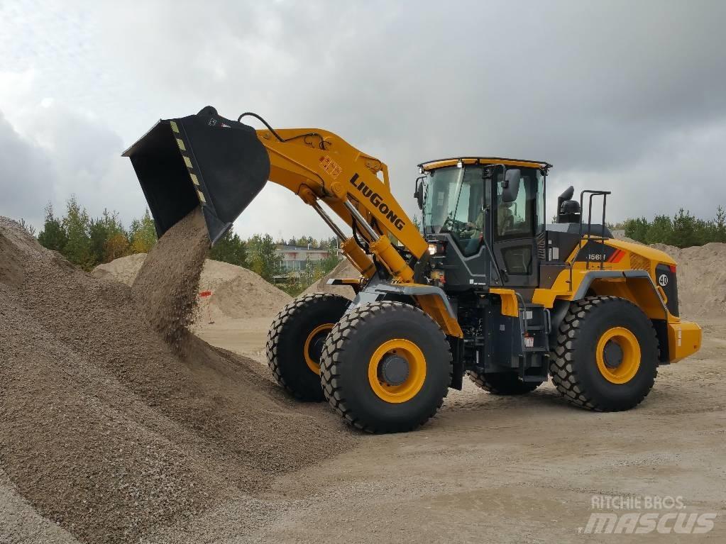 LiuGong 856H Naudoti ratiniai krautuvai