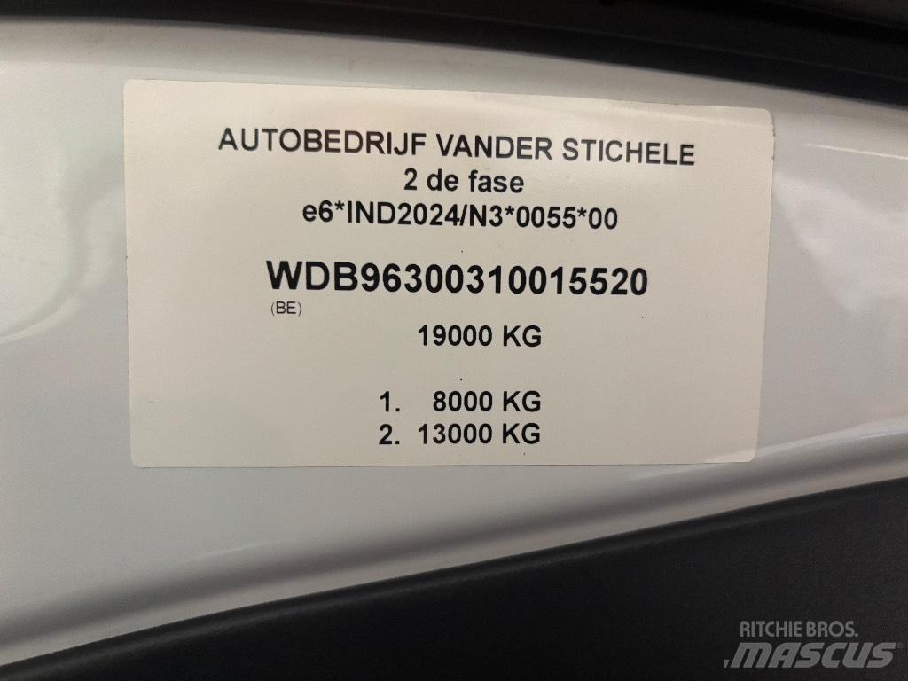 Mercedes-Benz Antos Sunkvežimiai su keliamuoju kabliu
