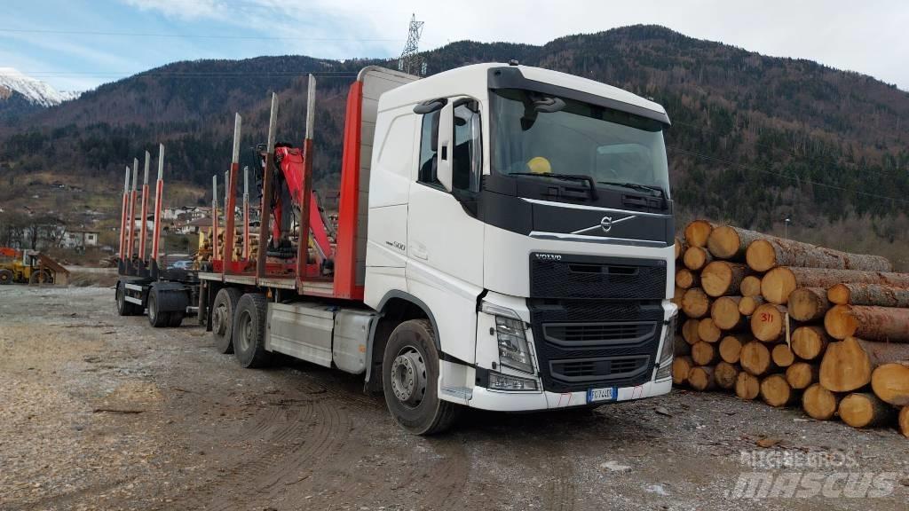 Volvo Truck Miškovežių priekabos