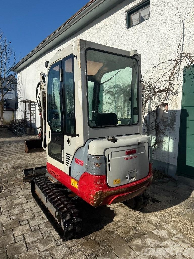 Takeuchi TB 219 Mini ekskavatoriai < 7 t