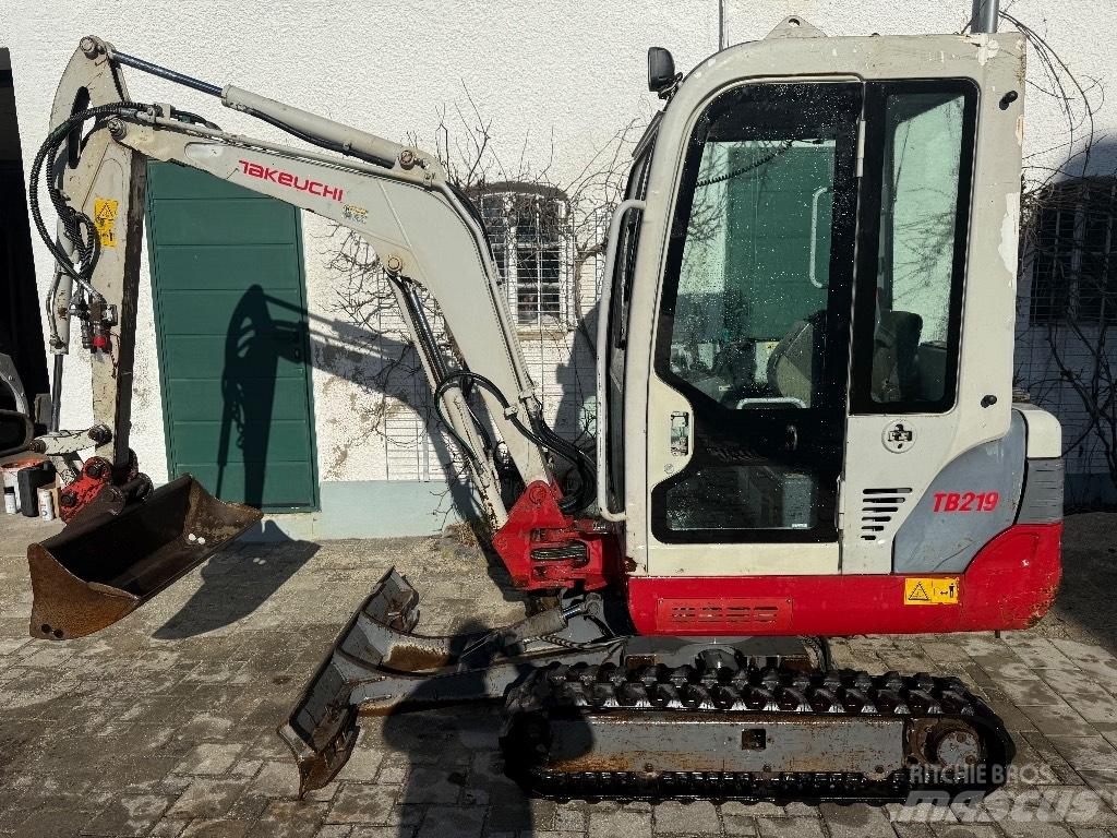 Takeuchi TB 219 Mini ekskavatoriai < 7 t