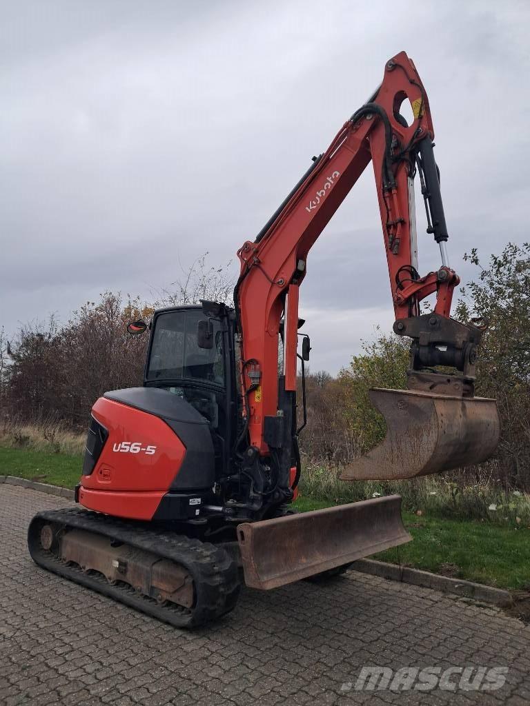 Kubota U 56-5 Mini ekskavatoriai < 7 t