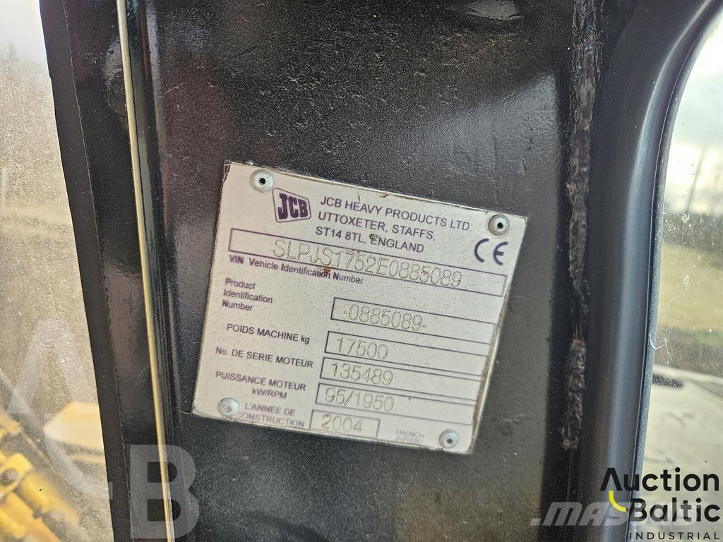 JCB JS 175 W Ratiniai ekskavatoriai