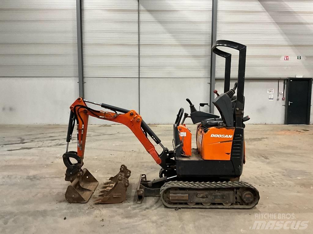 Doosan DX 10 Z Mini ekskavatoriai < 7 t