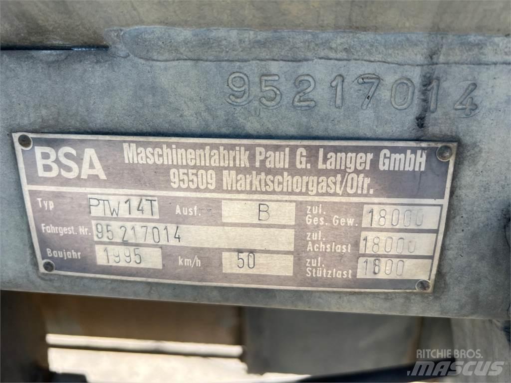 BSA PTW 14 T Srutų cisternos