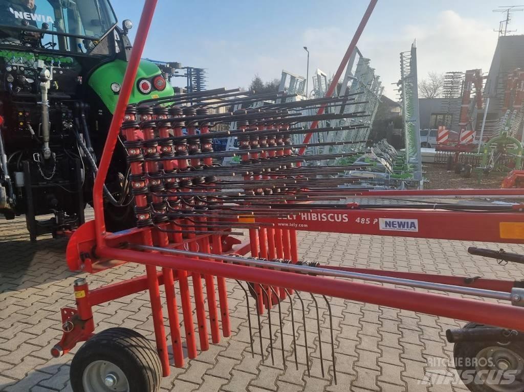 Lely Hibiscus 485 Šieno grėbliai ir vartytuvai