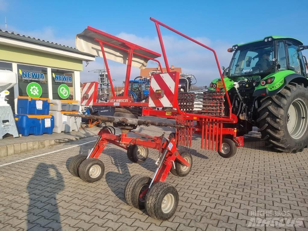 Lely Hibiscus 485 Šieno grėbliai ir vartytuvai