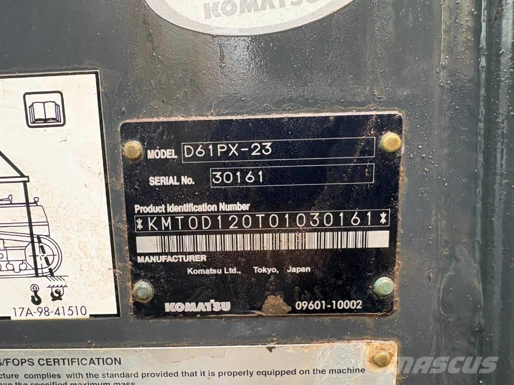 Komatsu D 61 PX-23 Vikšriniai buldozeriai