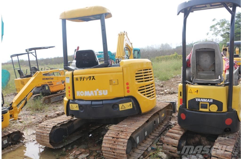 Komatsu PC 40 Mini ekskavatoriai < 7 t