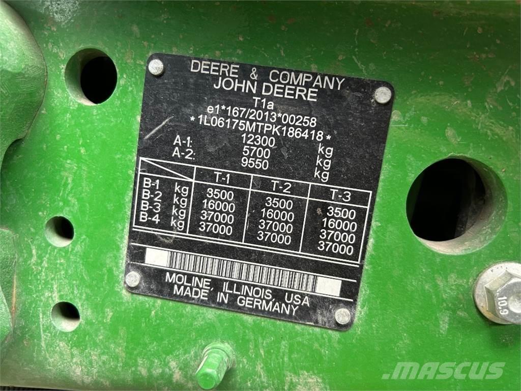 John Deere 6175M Traktoriai
