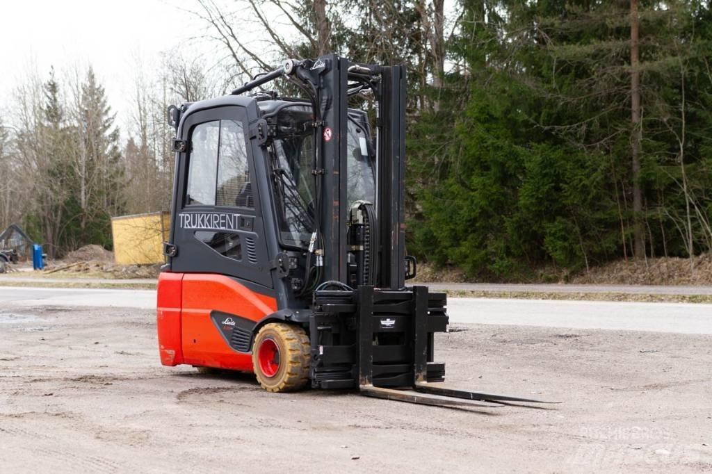 Linde E20L-02 Elektriniai šakiniai krautuvai