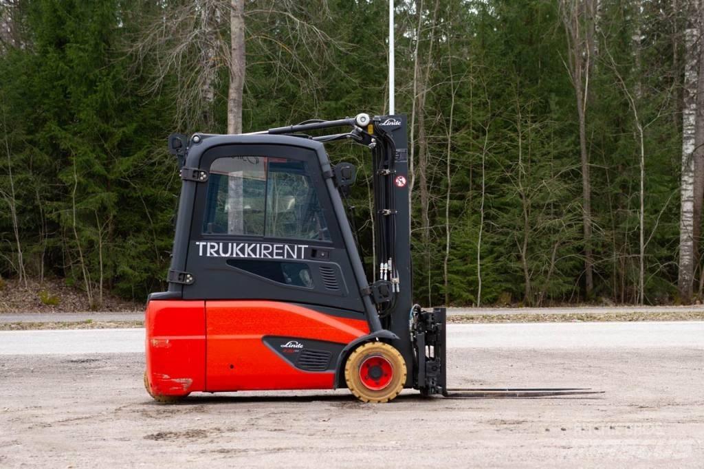 Linde E20L-02 Elektriniai šakiniai krautuvai